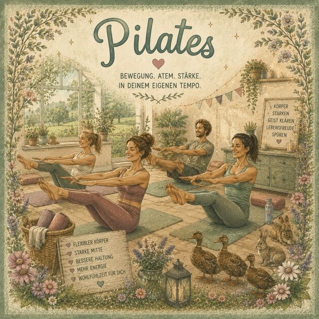 Pilates - Stärke, Beweglichkeit und Stabilität