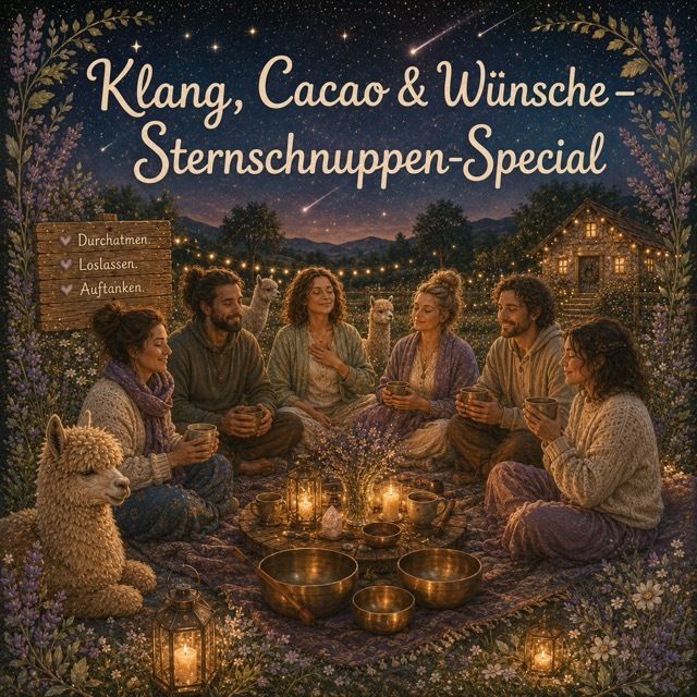 Klang, Cacao & Wünsche – Sternschnuppen-Special