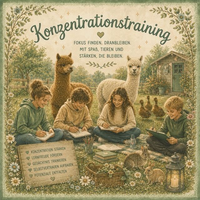 Konzentrationstraining in Nehms